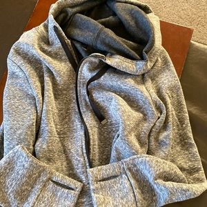 Kyodan - Cropped Gray Zipper Hoodie